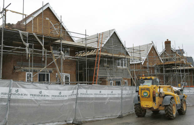 Persimmon's shares have been on the up in the last 12 months despite housing woes