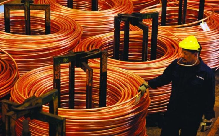 Copper prices hit their highest levels in nearly a decade today as Chinese demand and the global economic recovery extended the red metal's rally.