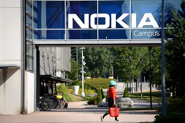 Nokia sales fell 15 per cent in its third quarter due to the ongoing impact of stubbornly high interest rates.(Photo by Mikko Stig / Lehtikuva / AFP) / Finland OUT (Photo credit should read MIKKO STIG/AFP/Getty Images)