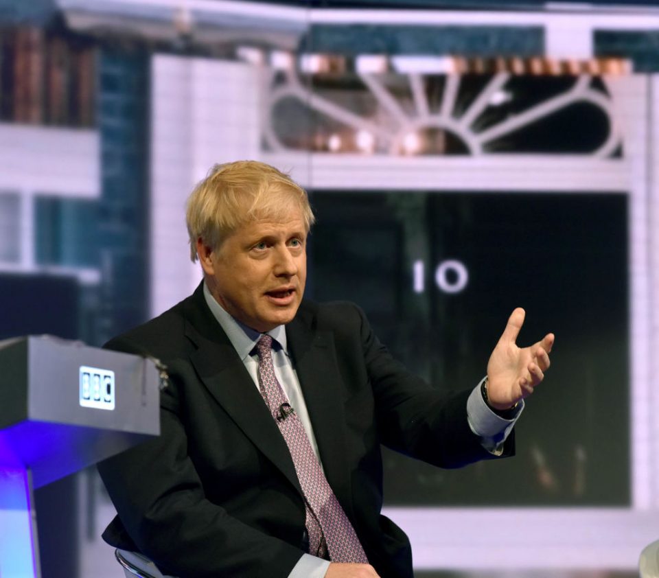 Boris Johnson is currently leading the race