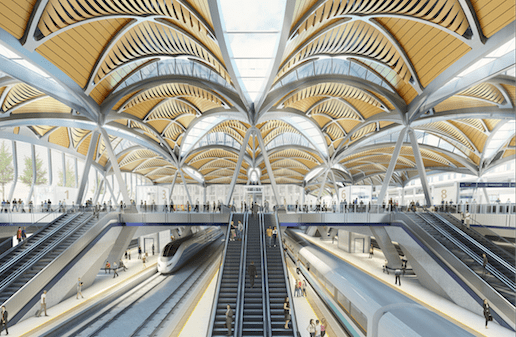 A look at the HS2 station design for Euston