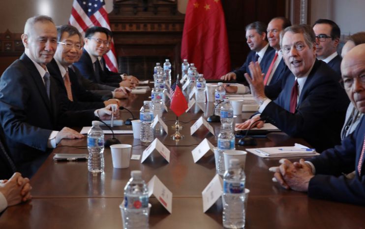 Stock markets edge up after US and China call trade talks &lsquo;constructive&rsquo;