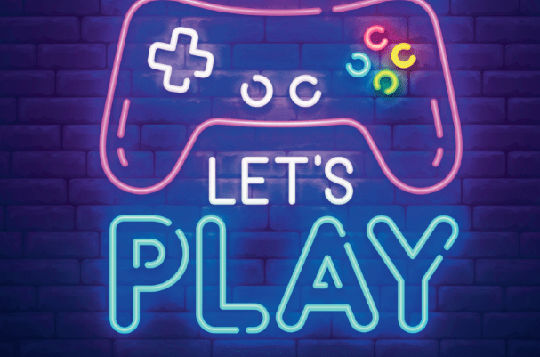 Let's Play graphic