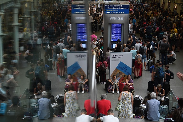 East Midlands services depart from St Pancras station