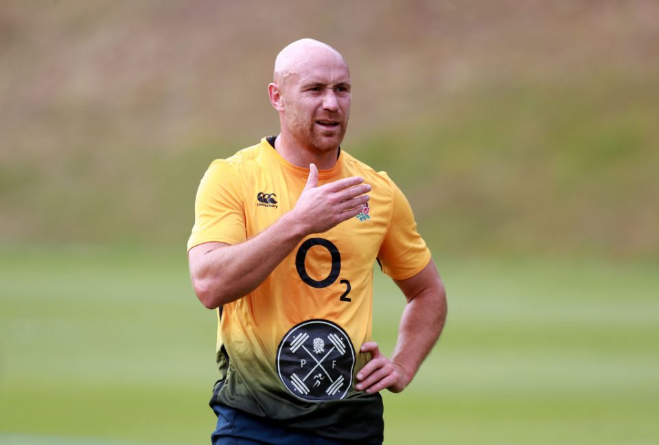 BAGSHOT, ENGLAND - AUGUST 07: Willi Heinz looks on during the England training session at Pennyhill Park on August 07, 2019 in Bagshot, England. (Photo by David Rogers/Getty Images)