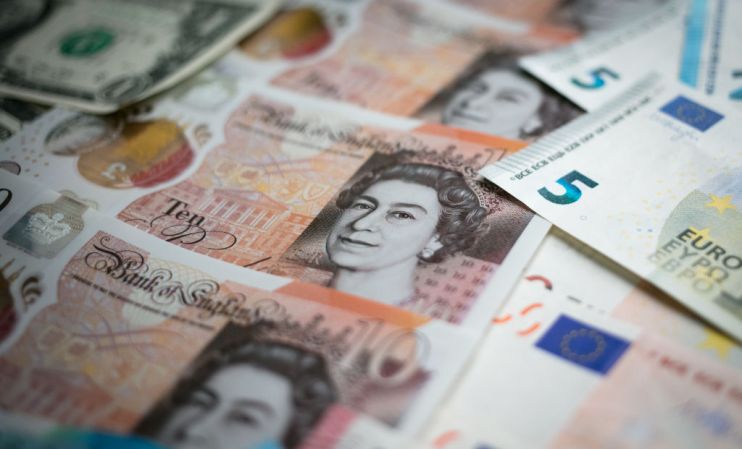 Sterling bounces after falling to ten-year low against euro