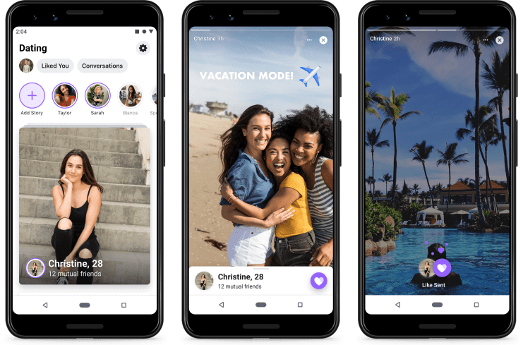 Facebook Dating app