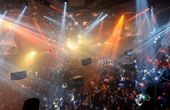 LAS VEGAS, NV - JANUARY 09: DJ Axwell performs during a Beats by Dr. Dre CES after party at the Light Nightclub at the Mandalay Bay Resort and Casino on January 9, 2014 in Las Vegas, Nevada. (Photo by Ethan Miller/Getty Images for Beats by Dre)