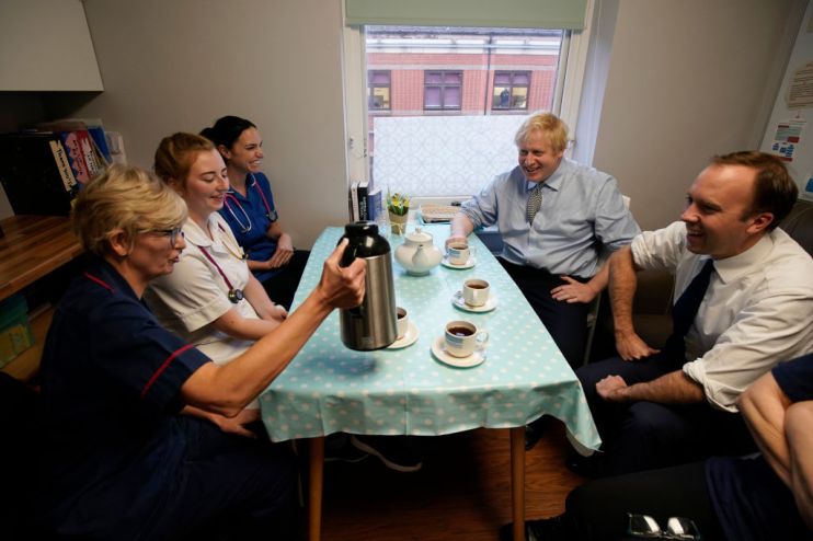 Boris Johnson Campaigns For The Conservatives In Worksop