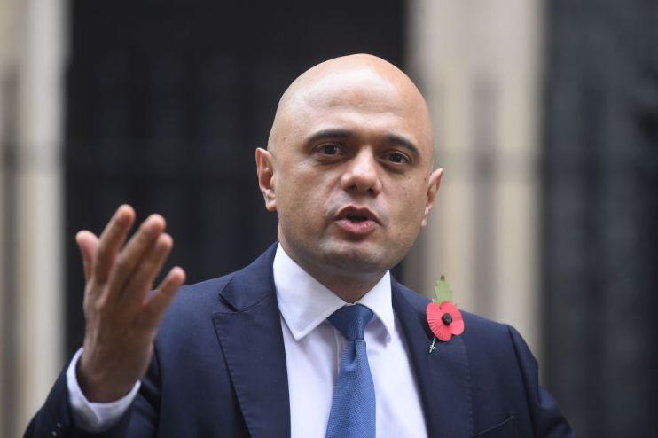 Chancellor Sajid Javid