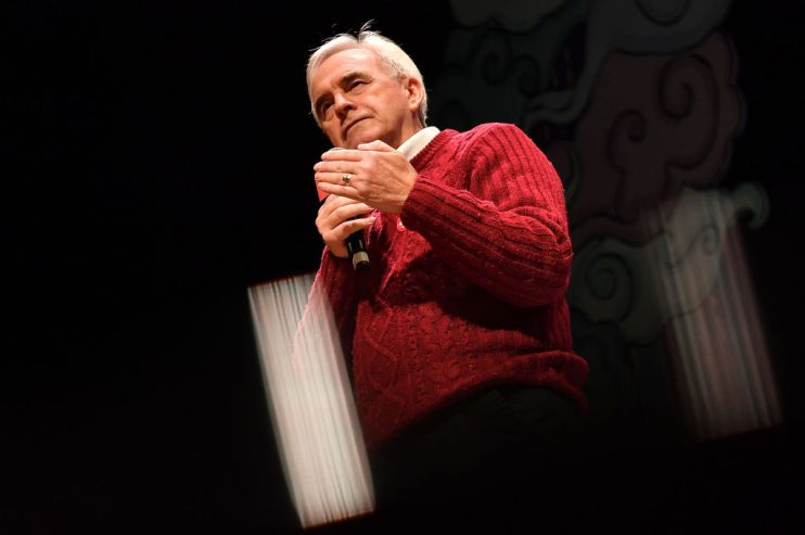 John McDonnell outlines plans to borrow extra &pound;58bn for Waspi women pledge