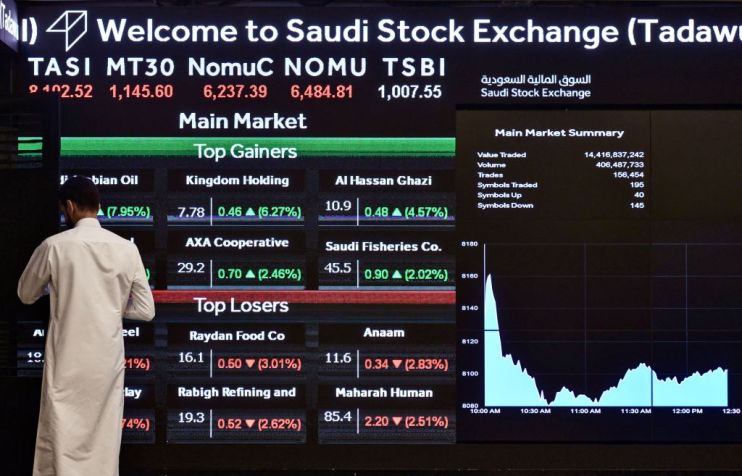 Aramco hits $2 trillion as shares rise for fourth day in a row