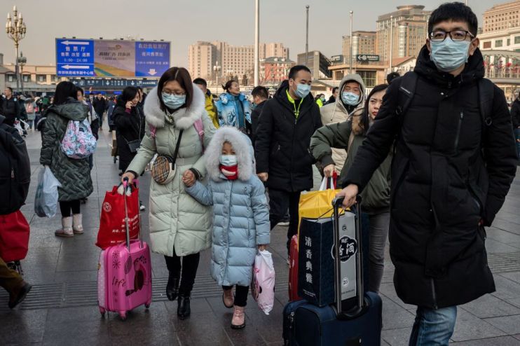 China virus hurts FTSE 100