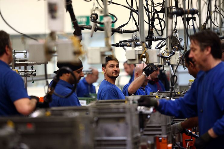 UK factory optimism hits six-year high after election
