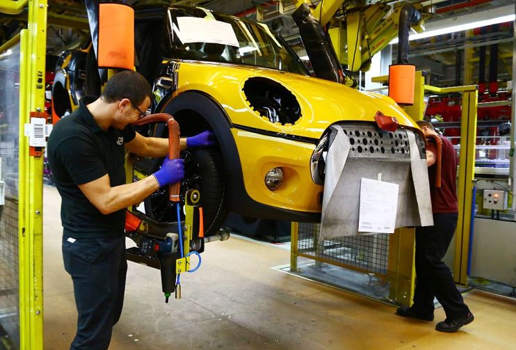 BRITAIN-GERMANY-ECONOMY-MANUFACTURING-MINI-BMW
