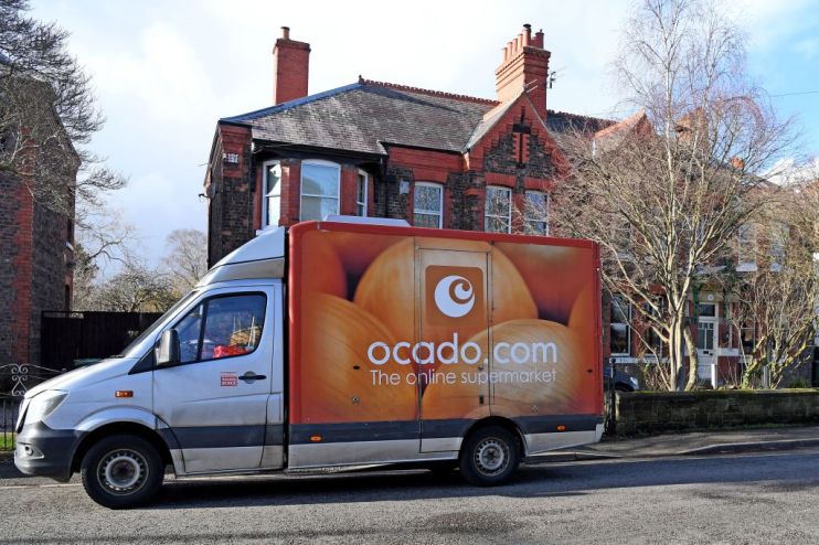 Ocado falls to &pound;214.5m loss after Andover warehouse fire