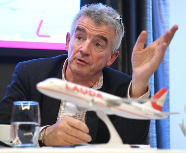 CEO Michael O'Leary is the boss of Ryanair
