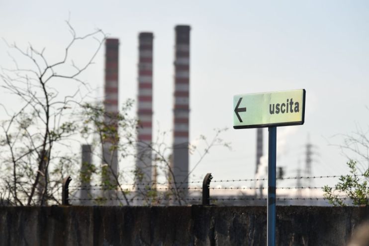 Italian industrial production plunges as malaise continues
