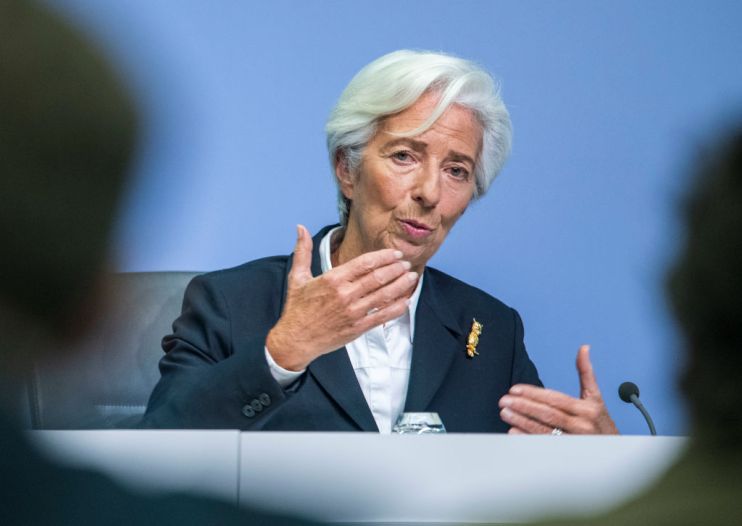 ECB chief Christine Lagarde calls for higher spending and climate action