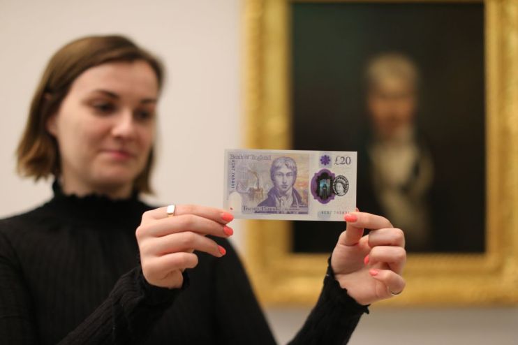 BRITAIN-BANKING-NOTE