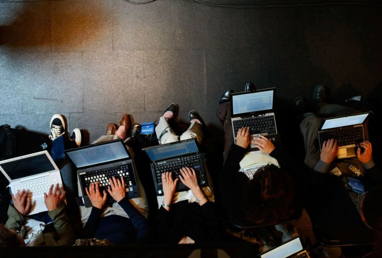 Micro Focus said its sales slip was in line with a grim revenue warnings issued last August