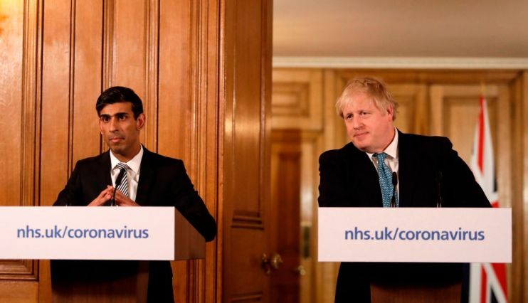 Rishi Sunak will announce a wage bailout plan today for millions of Brits whose jobs are at risk amid the UK coronavirus outbreak