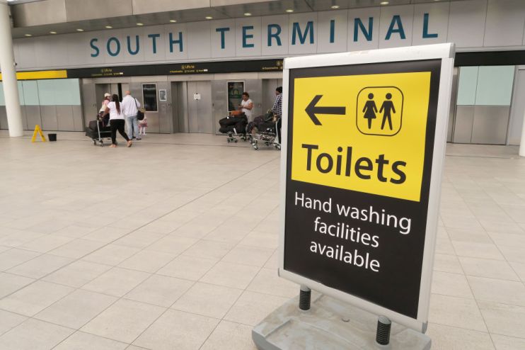 Gatwick Airport today said its revenue dropped 61 per cent to &pound;144m in the first-half of the years after the Covid-19 epidemic caused a 66 per cent plunge in passenger numbers.