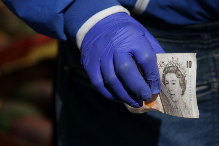 Pound crashes to 1980s lows amid coronavirus sell-off