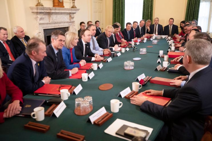 Boris Johnson Holds Cabinet Meeting With New Ministers After Reshuffle
