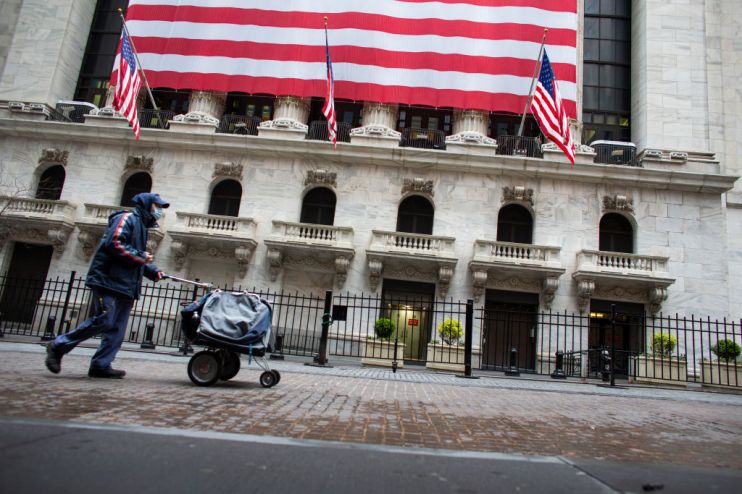 US stocks tumble as oil price plunges and lawmakers debate easing lockdowns
