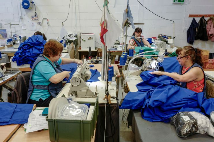 UK manufacturing sector slumps as coronavirus hits supply chains