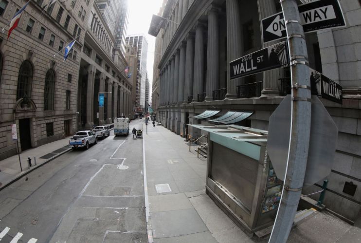 US stocks jump on signs coronavirus is slowing