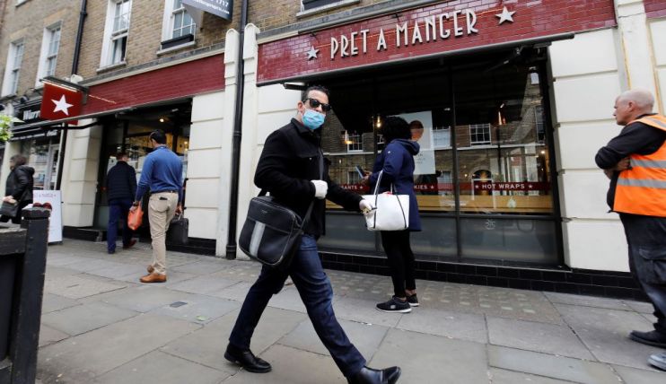 BRITAIN-HEALTH-VIRUS-RETAIL