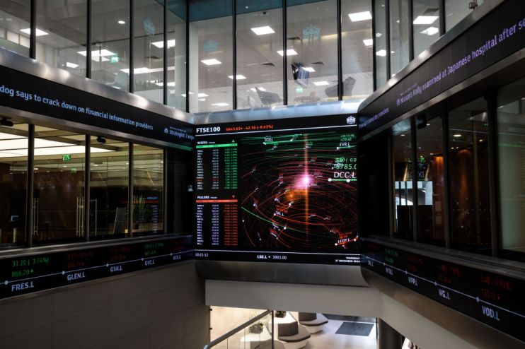 Shares in outsourcer Capita fell more than 10 per cent today after it said it had fallen to a first-half loss because of the effects of the coronavirus pandemic.