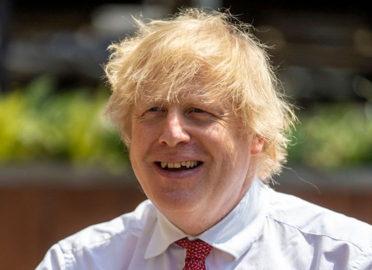 The UK Prime Minister And Chancellor Visit An East London Restaurant Preparing To Open Post Coronavirus Lockdown