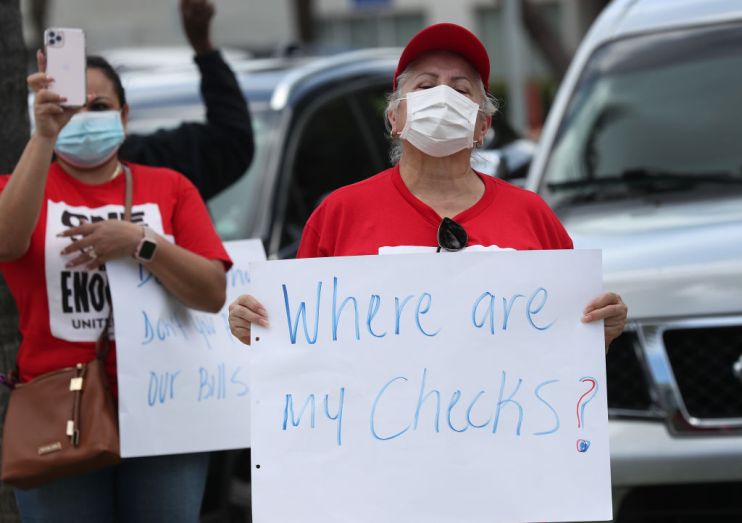US jobless claims: 1.8m new filings take total above 40m