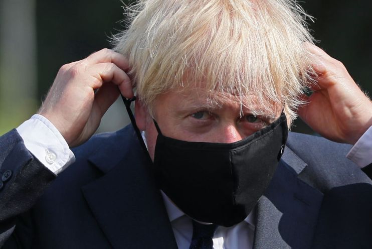 UK Prime Minister JOHNSON FRANCE