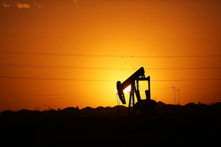 Global oil prices hit their highest levels in five months today after a larger than expected decline in US crude inventories offset fears of a slowdown in fuel demand.