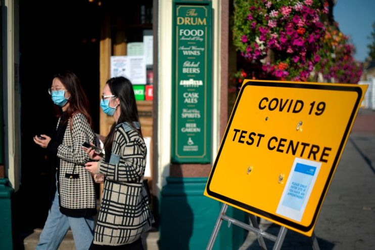 BRITAIN-HEALTH-VIRUS-TESTING
