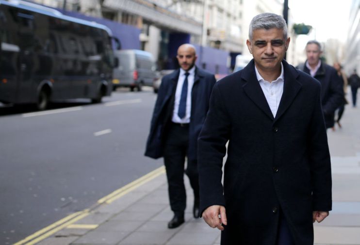 Sadiq Khan At The Department Of Health