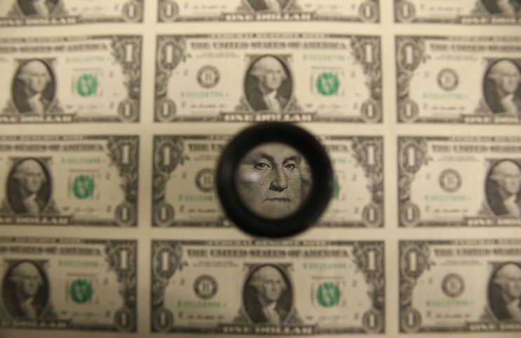 Almost a fifth of US dollars were created this year