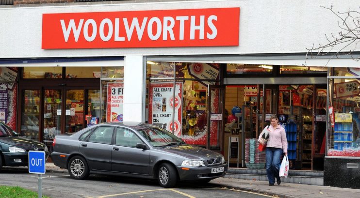 A Woolworths store is pictured in Bramha
