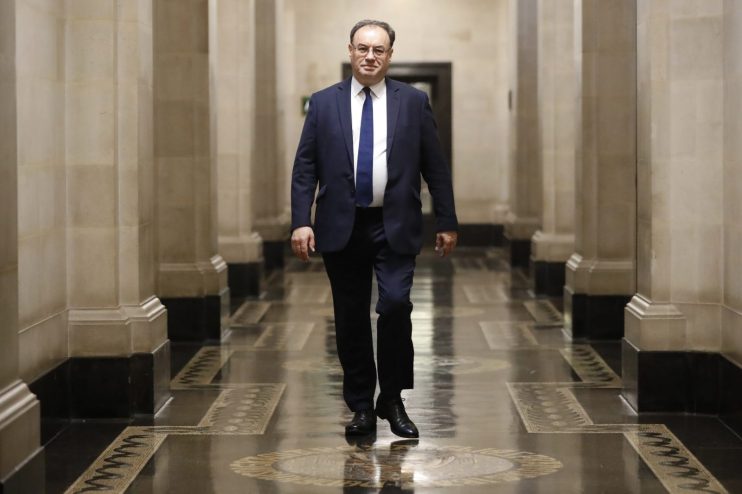 Andrew Bailey Bank Of England BoE
