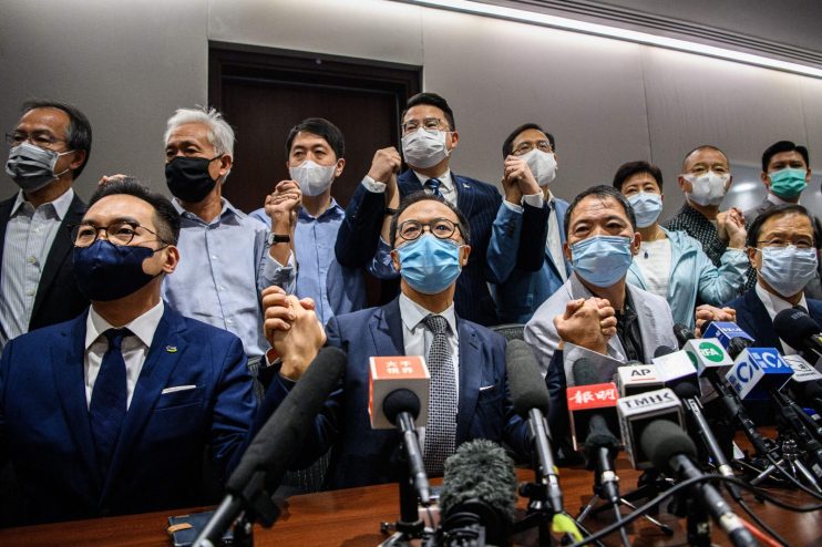 hong kong opposition pro-democracy