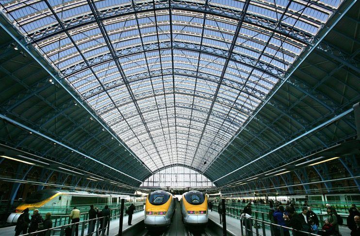 St Pancras International Station Begins Its Eurostar Service