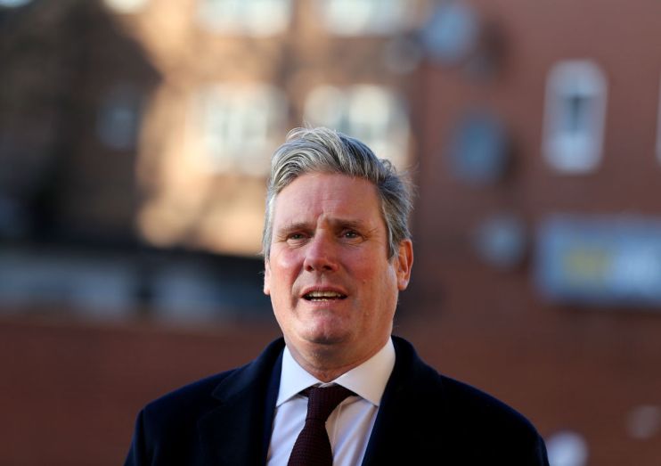 Keir Starmer Visits A Food Bank In Wakefield