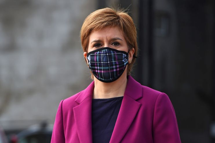 Nicola Sturgeon Continues Campaign Trail In South Queensferry