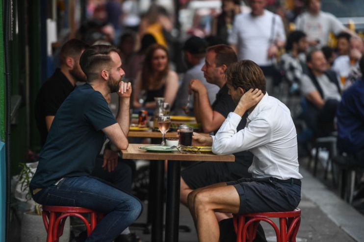 Central London Sees Rise In Workers Returning To The Office
