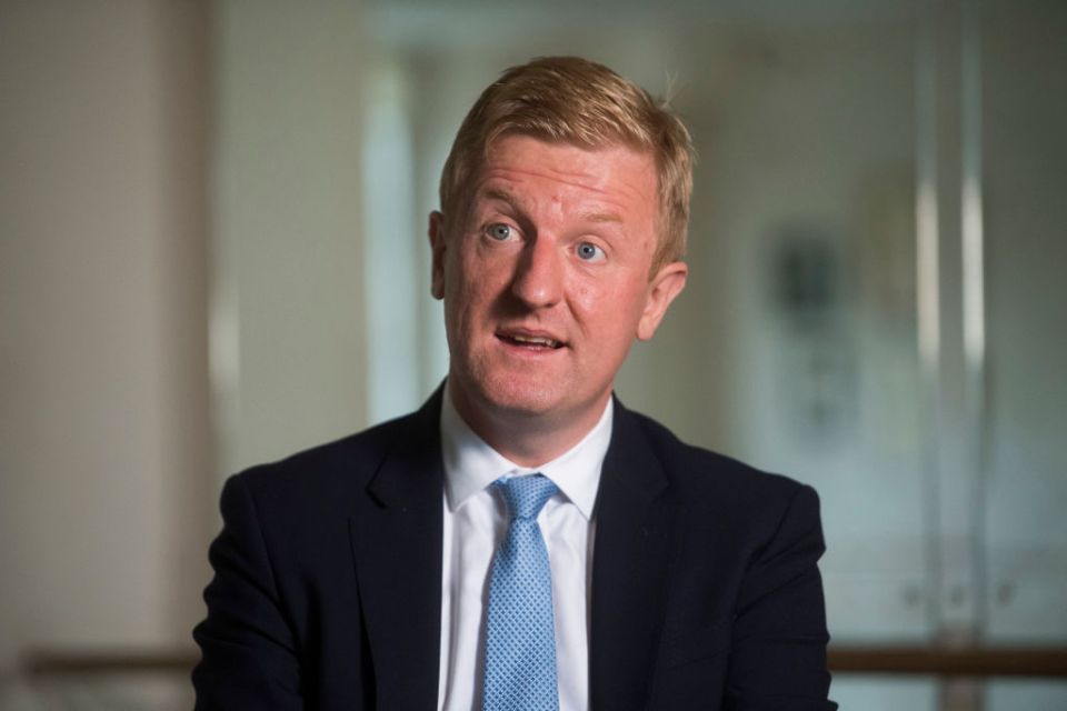 Culture Minister Oliver Dowden Visits The Royal Academy Of Dance