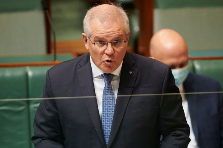 Federal Parliament Resumes In Canberra As COVID-19 Lockdown Continues In ACT